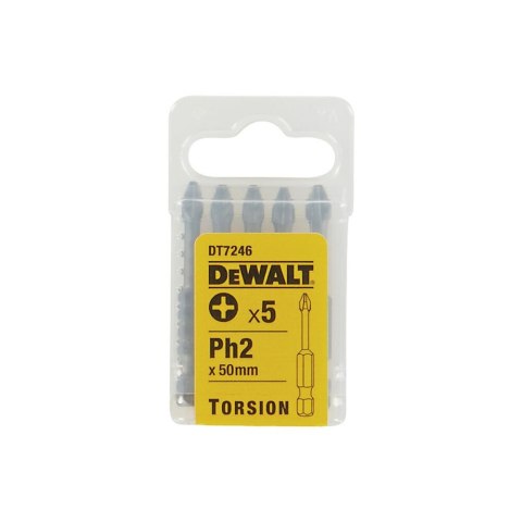 KOŃC.ŻEBROWANE "EXTRA GRIP" 50MM PH2 DEWALT DT7246-QZ