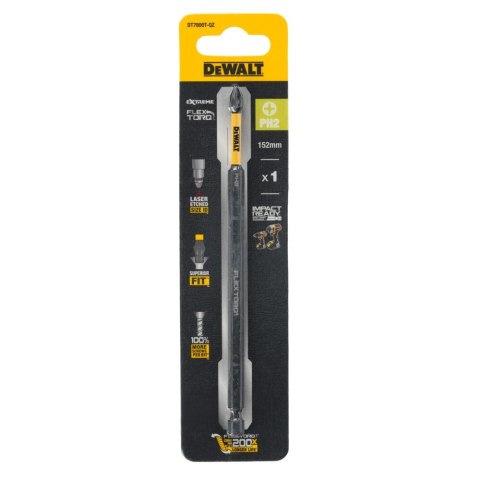 KOŃCÓWKA WKRĘTARSKA FLEXTORQ PH2/125 MM 1 SZT. DEWALT DT7800T-QZ