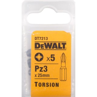 KOŃCÓWKI WKRĘT.TORSION 25MM PZ3 DEWALT DT7213-QZ