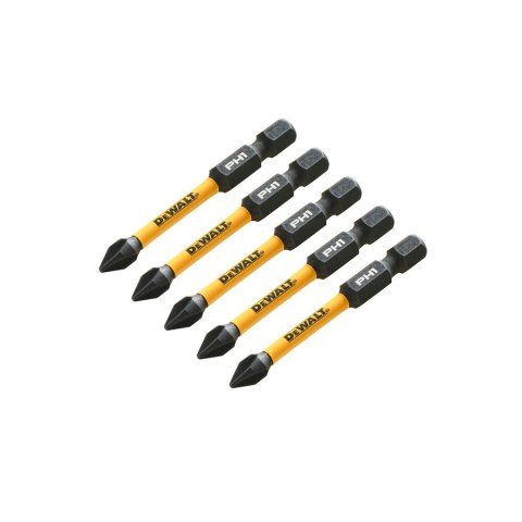 KOŃCÓWKI WKRĘTARSKIE EXTREME IMPACT® TORSION PH1/50 MM (OPAK. 5 SZT.) DEWALT DT7997T-QZ