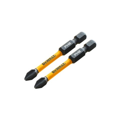 KOŃCÓWKI WKRĘTARSKIE EXTREME IMPACT® TORSION PH2/50 MM (OPAK. 2 SZT.) DEWALT DT70532T-QZ