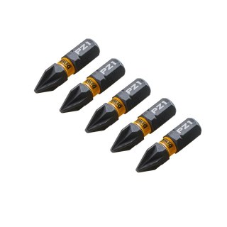 KOŃCÓWKI WKRĘTARSKIE EXTREME IMPACT® TORSION PZ1/25 MM (OPAK. 5 SZT.) DEWALT DT7386T-QZ