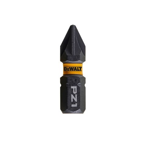 KOŃCÓWKI WKRĘTARSKIE EXTREME IMPACT® TORSION PZ1/25 MM (OPAK. 5 SZT.) DEWALT DT7386T-QZ