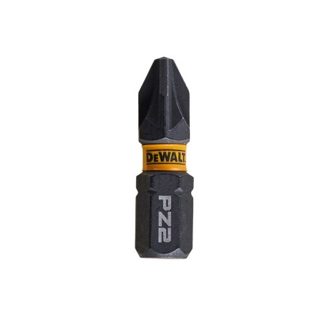 KOŃCÓWKI WKRĘTARSKIE EXTREME IMPACT® TORSION PZ2/25 MM (OPAK. 5 SZT.) DEWALT DT7387T-QZ
