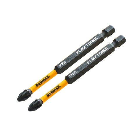 KOŃCÓWKI WKRĘTARSKIE EXTREME IMPACT® TORSION PZ2/89MM (OPAK. 2 SZT.) DEWALT DT70566T-QZ