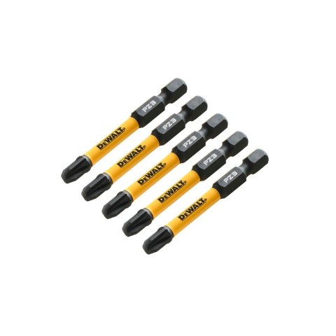 KOŃCÓWKI WKRĘTARSKIE EXTREME IMPACT® TORSION PZ3/50 MM (OPAK. 5 SZT.) DEWALT DT7392T-QZ