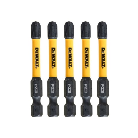 KOŃCÓWKI WKRĘTARSKIE EXTREME IMPACT® TORSION PZ3/50 MM (OPAK. 5 SZT.) DEWALT DT7392T-QZ