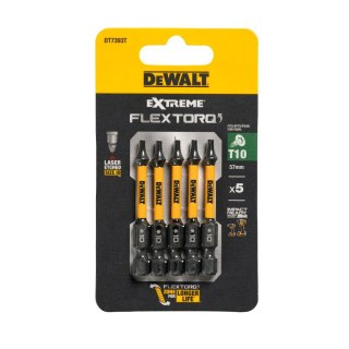 KOŃCÓWKI WKRĘTARSKIE EXTREME IMPACT® TORSION T10/50 MM (OPAK. 5 SZT.) DEWALT DT7393T-QZ
