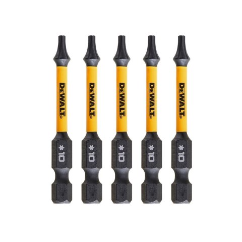 KOŃCÓWKI WKRĘTARSKIE EXTREME IMPACT® TORSION T10/50 MM (OPAK. 5 SZT.) DEWALT DT7393T-QZ