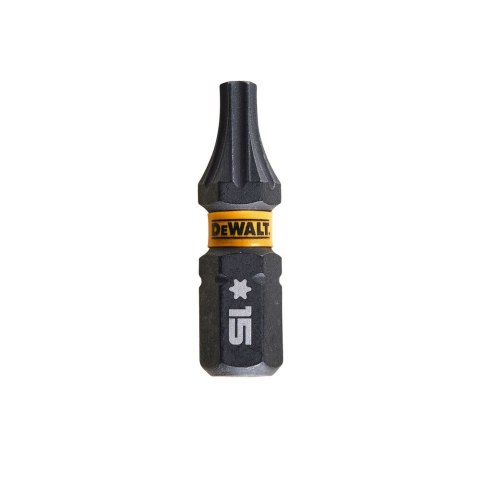 KOŃCÓWKI WKRĘTARSKIE EXTREME IMPACT® TORSION T15/25 MM (OPAK. 5 SZT.) DEWALT DT7380T-QZ