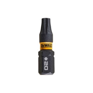KOŃCÓWKI WKRĘTARSKIE EXTREME IMPACT® TORSION T20/25 MM (OPAK. 5 SZT.) DEWALT DT7381T-QZ
