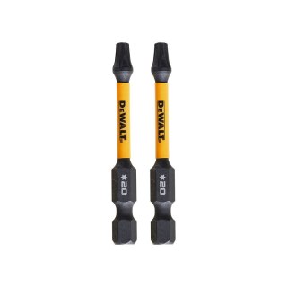 KOŃCÓWKI WKRĘTARSKIE EXTREME IMPACT® TORSION T20/50 MM (OPAK. 2 SZT.) DEWALT DT70533T-QZ