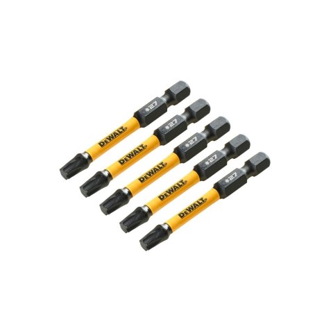 KOŃCÓWKI WKRĘTARSKIE EXTREME IMPACT® TORSION T27/50 MM (OPAK. 5 SZT.) DEWALT DT7397T-QZ