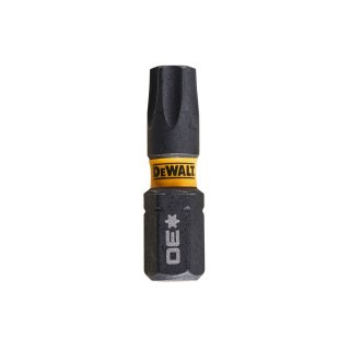 KOŃCÓWKI WKRĘTARSKIE EXTREME IMPACT® TORSION T30/25 MM (OPAK. 5 SZT.) DEWALT DT7384T-QZ