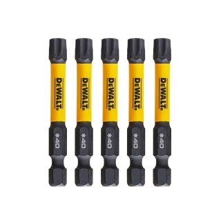 KOŃCÓWKI WKRĘTARSKIE EXTREME IMPACT® TORSION T40/50 MM (OPAK. 5 SZT.) DEWALT DT7399T-QZ