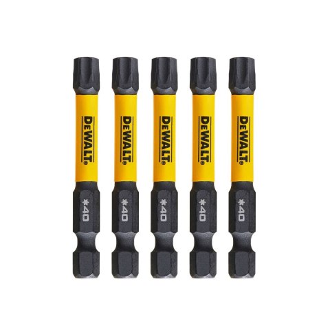 KOŃCÓWKI WKRĘTARSKIE EXTREME IMPACT® TORSION T40/50 MM (OPAK. 5 SZT.) DEWALT DT7399T-QZ