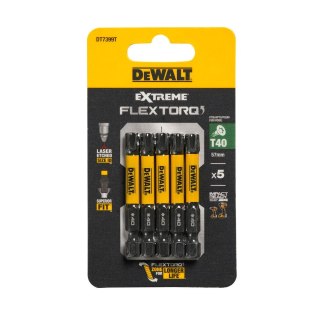 KOŃCÓWKI WKRĘTARSKIE EXTREME IMPACT® TORSION T40/50 MM (OPAK. 5 SZT.) DEWALT DT7399T-QZ