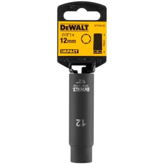 NASADKA UDAROWA EXTREME IMPACT® 1/2" DO ZAKRĘTAREK UDAROWYCH 12 MM /78 MM DEWALT DT7546-QZ