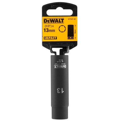NASADKA UDAROWA EXTREME IMPACT® 1/2" DO ZAKRĘTAREK UDAROWYCH 13 MM /78 MM DEWALT DT7547-QZ