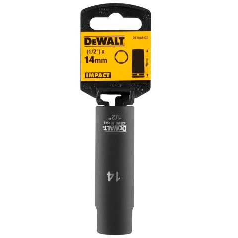 NASADKA UDAROWA EXTREME IMPACT® 1/2" DO ZAKRĘTAREK UDAROWYCH 14 MM /78 MM DEWALT DT7548-QZ