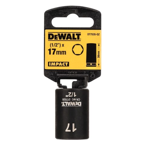 NASADKA UDAROWA EXTREME IMPACT® 1/2" DO ZAKRĘTAREK UDAROWYCH 17 MM /38 MM DEWALT DT7535-QZ