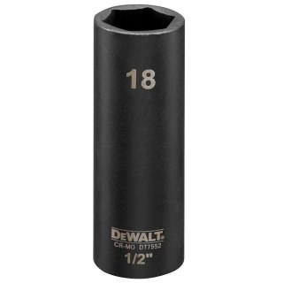 NASADKA UDAROWA EXTREME IMPACT® 1/2" DO ZAKRĘTAREK UDAROWYCH 18 MM /78 MM DEWALT DT7552-QZ