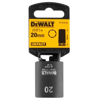 NASADKA UDAROWA EXTREME IMPACT® 1/2" DO ZAKRĘTAREK UDAROWYCH 20 MM /38 MM DEWALT DT7538-QZ