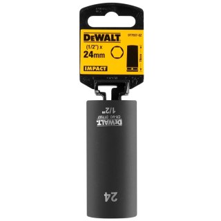 NASADKA UDAROWA EXTREME IMPACT® 1/2" DO ZAKRĘTAREK UDAROWYCH 24 MM /78 MM DEWALT DT7557-QZ