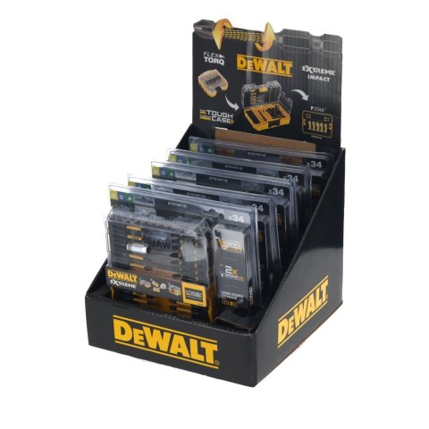 NOSZAK T STAK NA 5 MAŁYCH KASET TOUGHCASE I 4 PUDEŁKA ŁĄCZONE TIC TAC DEWALT DT70716-QZ