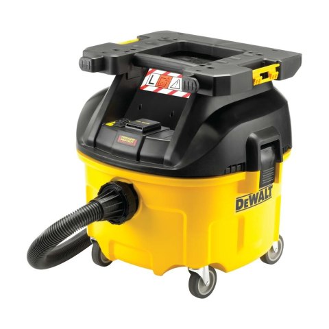 ODKURZACZ PRZEMYSŁOWY 30L - KLASA L Z ZACZEPEM DO MOCOWANIA TSTAK DEWALT DWV901LT-QS