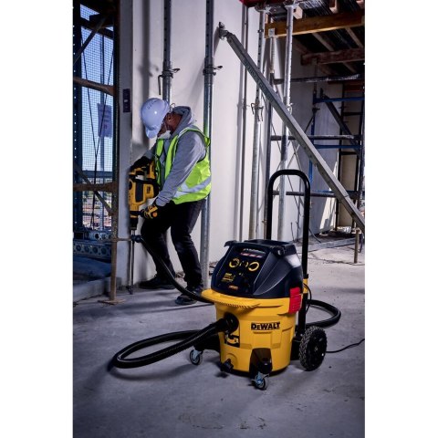 ODKURZACZ PRZEMYSŁOWY 38 L - KLASA H DEWALT DWV905H-QS