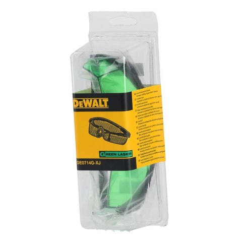 OKULARY OCHRONNE DO ZIELONYCH LASERÓW DEWALT DE0714G-XJ
