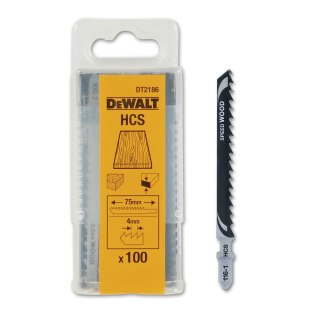OPAKOWANIE 100 OSTRZY DO WYRZYNARKI T101D HCS DEWALT DT2186-QZ