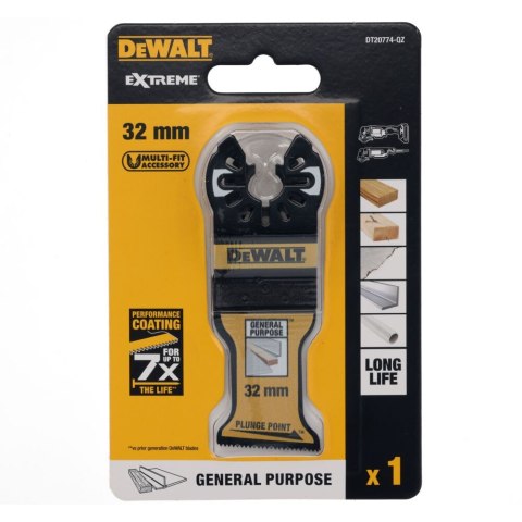 OSTRZA DO CIECIA WGŁĘBNEGO PLUNGE POINT DO MULTINARZĘDZIA DEWALT DT20774-QZ