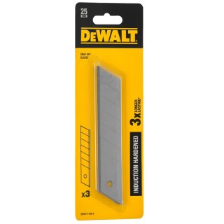 OSTRZA ŁAMANE 25MM HARTOWANE 3 SZT. DEWALT DWHT11726-0