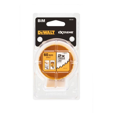 OTWORNICA HSS BI-METAL 60 MM DEWALT DT90323-QZ
