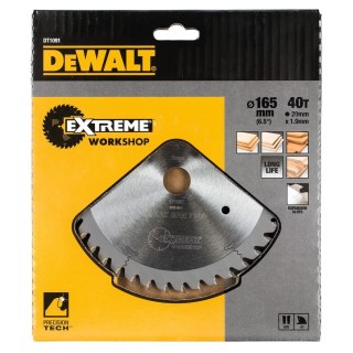 PIŁA DO ZAGŁ.,165MM,50ZĘB.,1.6MM,5 ATB DEWALT DT1091-QZ
