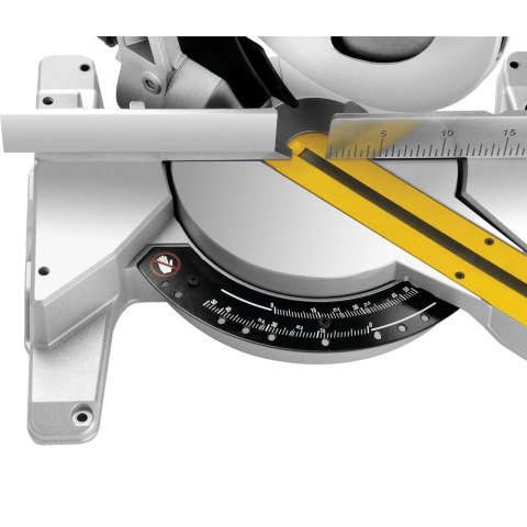 PILARKA UKOSOWA 250 MM 1850W Z PRZESUWNĄ GŁOWICĄ I DIODOWYM WSKAŹNIKIEM LINII CIĘCIA XPS DEWALT DWS778-QS