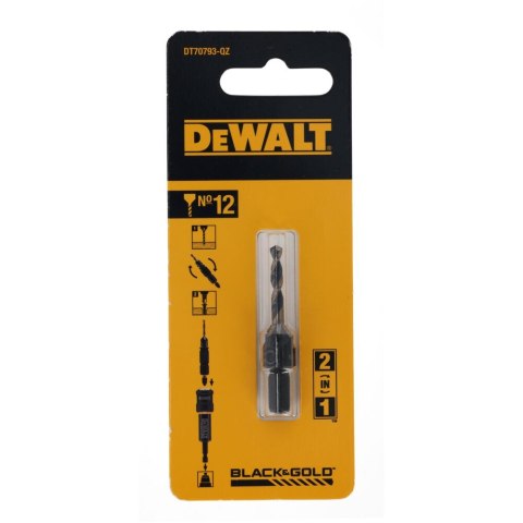 POGŁĘBIACZ DO SYST."OBRÓĆ I PRACUJ"  12MM DEWALT DT70793-QZ