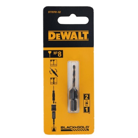 POGŁĘBIACZ DO SYST."OBRÓĆ I PRACUJ"  8MM DEWALT DT70791-QZ