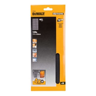SIATKA ŚCIERNA 115X128 MM GR 120 DEWALT DTM8552-QZ