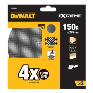 SIATKA ŚCIERNA ŚR.225 MM GR 150 DEWALT DTM8684-QZ