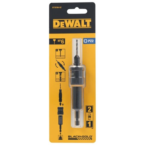 SYSTEM "OBRÓĆ I PRACUJ"  6 MM DEWALT DT70786-QZ