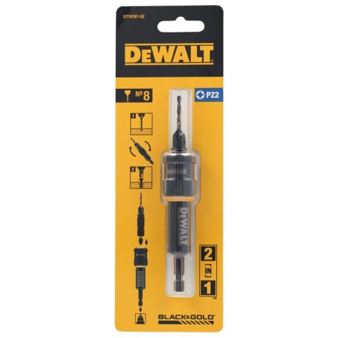 SYSTEM "OBRÓĆ I PRACUJ"  8 MM DEWALT DT70787-QZ
