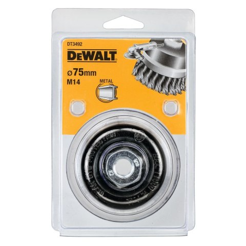 SZCZOTKI DRUCIANE 75MM DEWALT DT3492-QZ