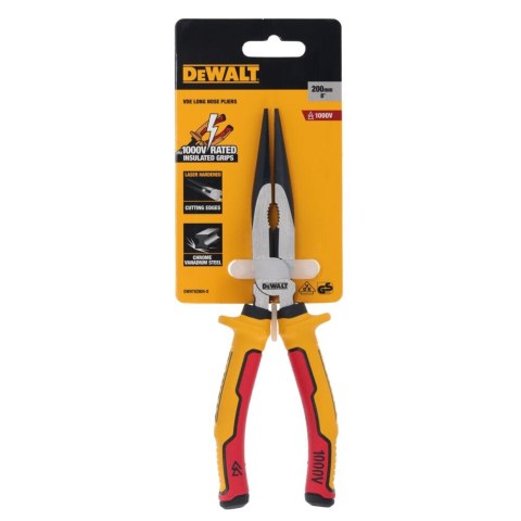 SZCZYPCE UNIWERSALNE WYDŁUŻONE VDE 200MM DEWALT DWHT82804-0