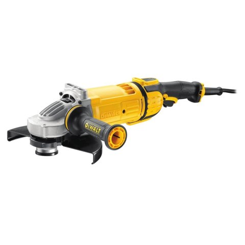 SZLIFIERKA KĄTOWA 230 MM, 2600 W O ŁAGODNYM ROZRUCHU, Z ZABEZPIECZENIEM DEWALT DWE4579-QS