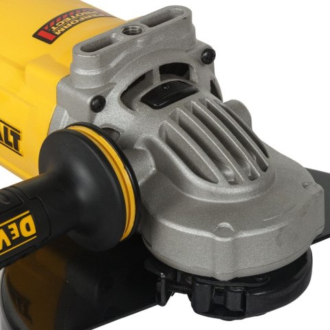SZLIFIERKA KĄTOWA 230 MM, 2600 W O ŁAGODNYM ROZRUCHU, Z ZABEZPIECZENIEM DEWALT DWE4579-QS