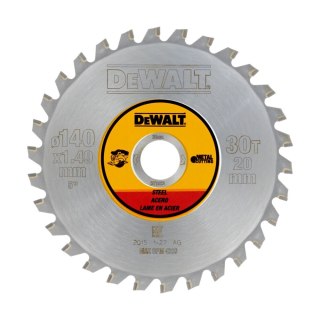 TARCZA 140X20 30T STEEL CORDLESS DEWALT DT1923-QZ