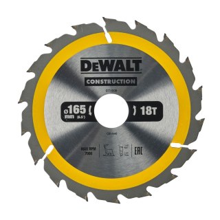TARCZA 165X30MM 18T AC DEWALT DT1936-QZ